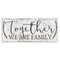 Stupell Industries Country Distressed Family Quote Canvas Wall Art